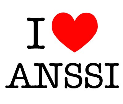 Logo 'I ♥ ANSSI' avec cœur rouge